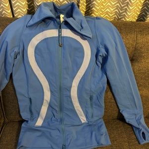 Blue Lululemon Zip Up jacket